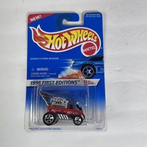 New Hot Wheels 1996 First Editions Radio Flyer Wagon #374 1:64 In Package
